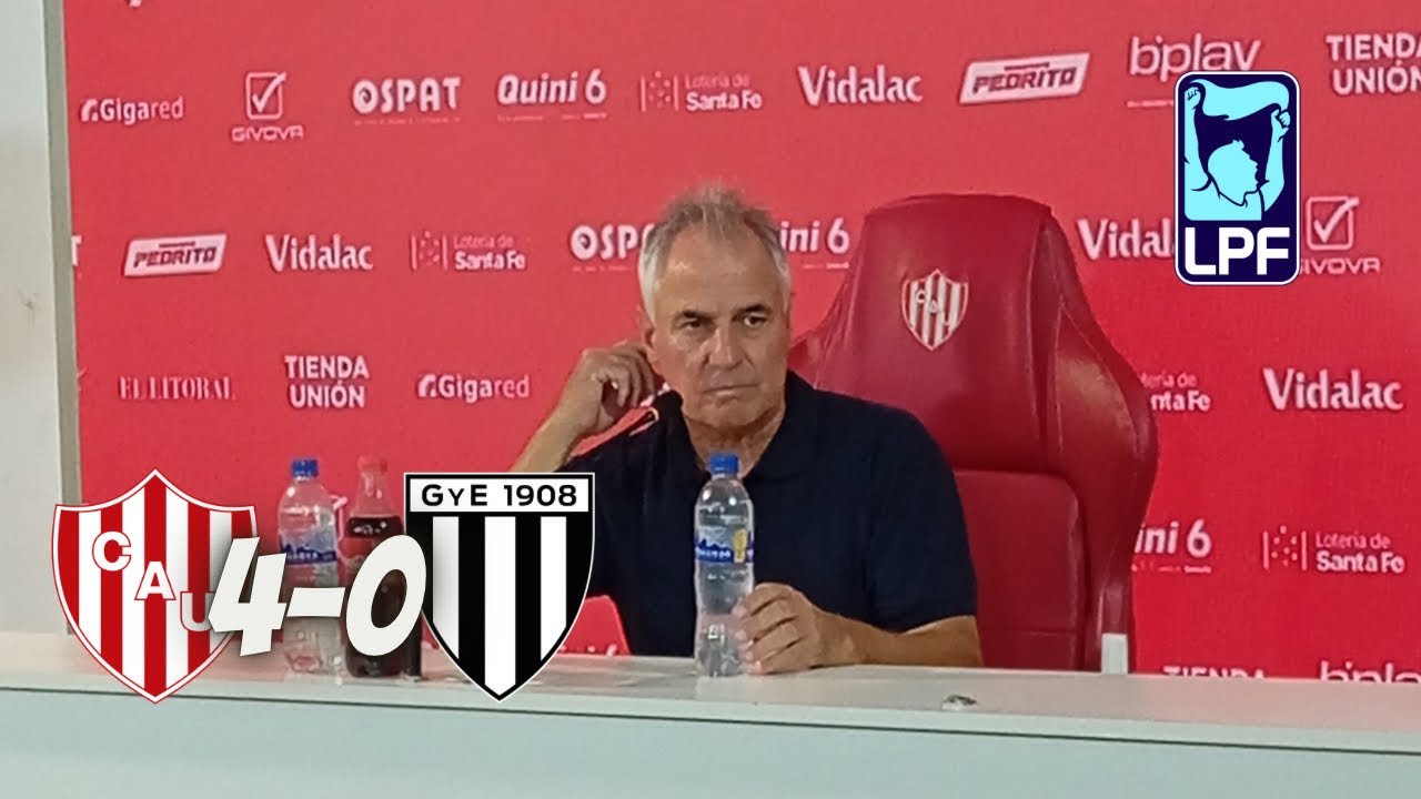 CONFERENCIA DE PRENSA LEONARDO MADELÓN - UNIÓN 4 GIMNASIA DE MENDOZA 0 (TORNEO APERTURA 2026)