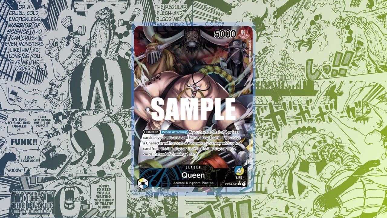 DECK PROFILE | BLUE YELLOW QUEEN | One Piece TCG | Local Tournament