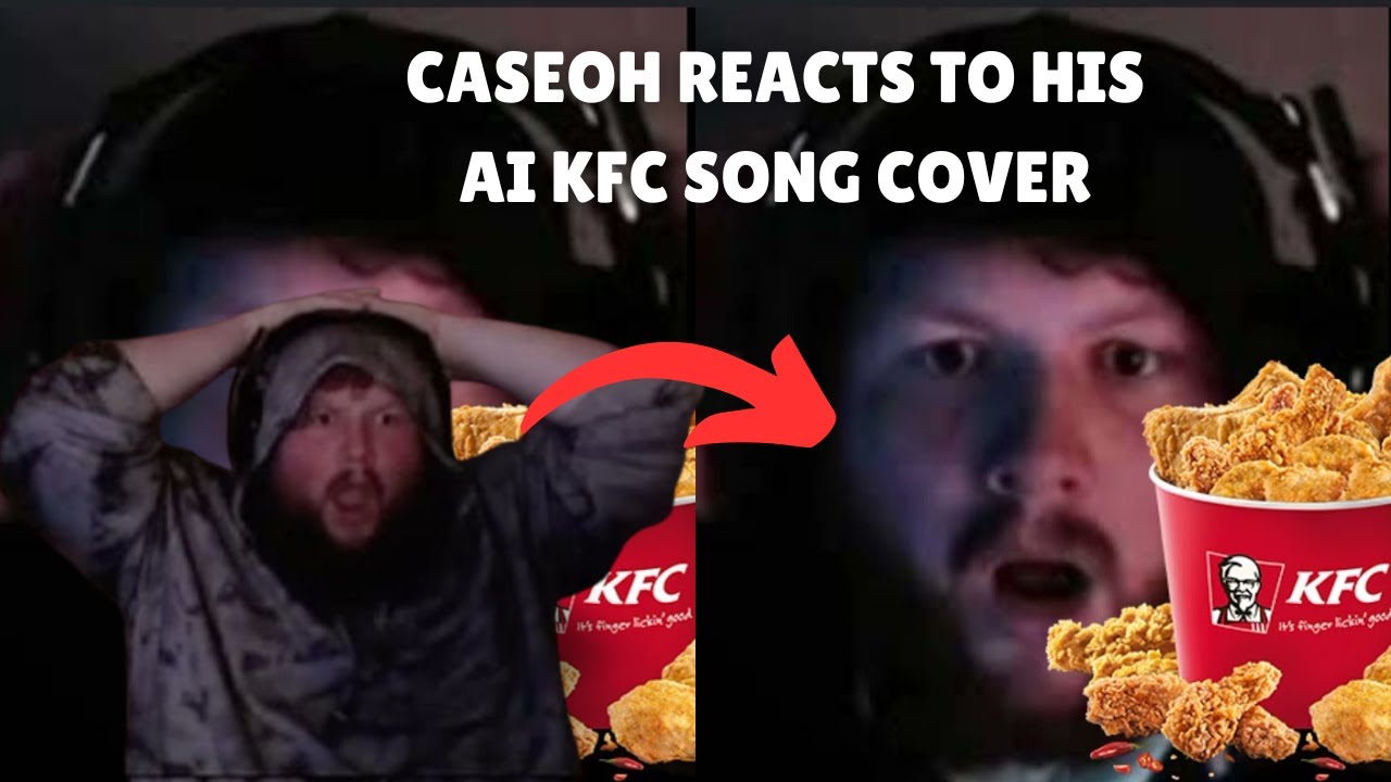 CasOh's FUNNIEST Reaction to his AI KFC Song