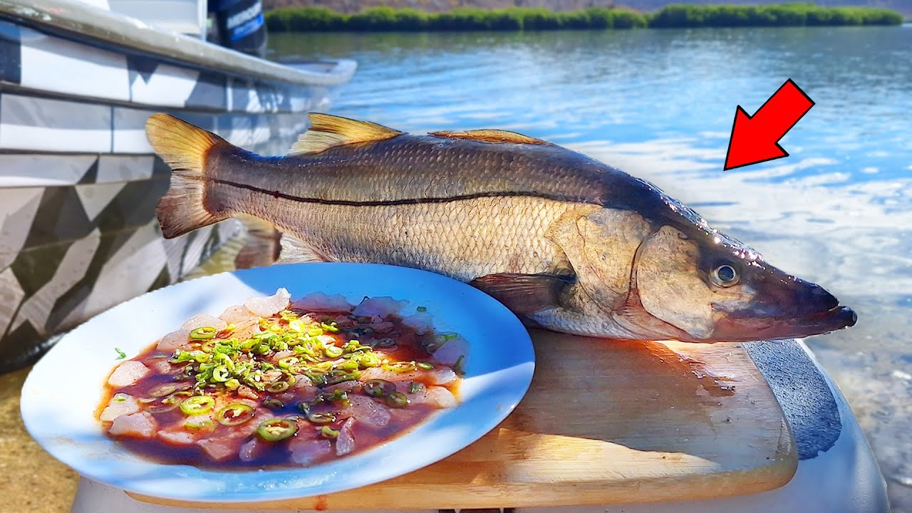 EL MEJOR SASHIMI PESCA Y PREPARA