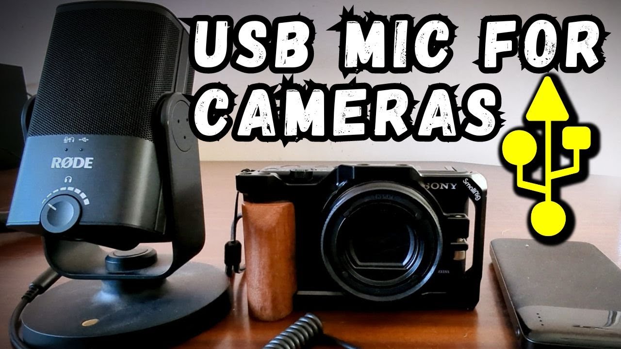 Подключите Rode NT-USB Mini к камере