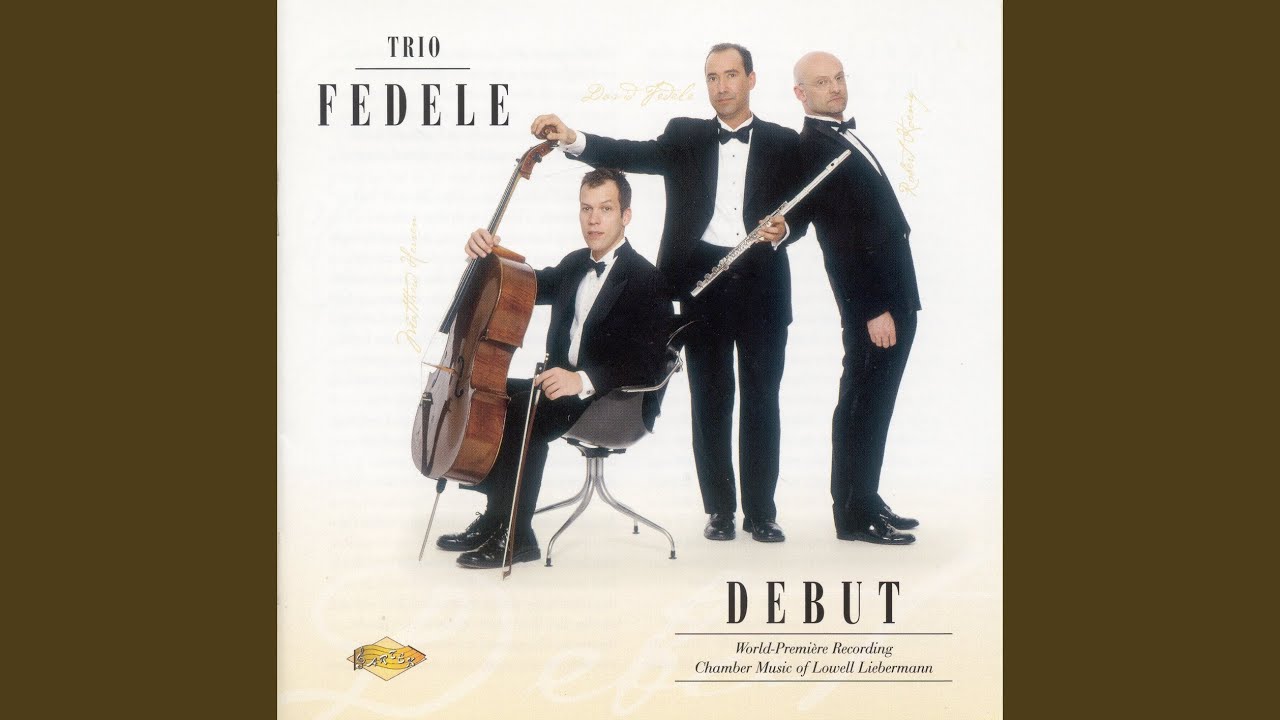 Flute Trio No. 1, Op. 83: I. Allegro