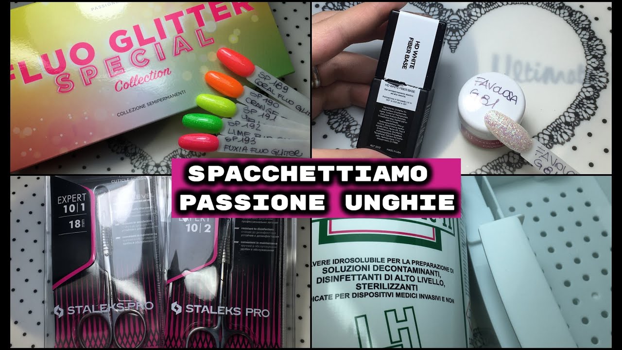 PASSIONE UNGHIE-LUGLIO, FORBICINE STALEKS,SP FLUO GLITTER|Makolina95|