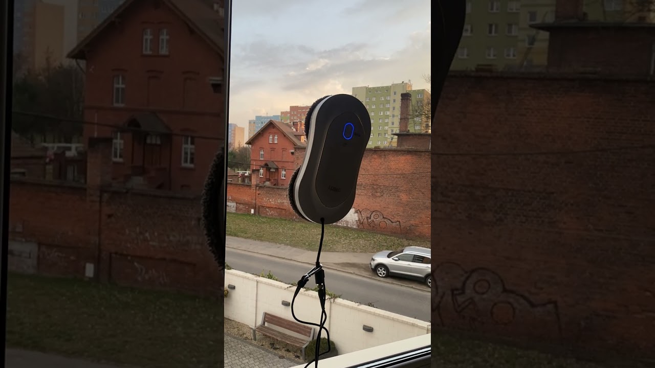 Recenzja robota do mycia szyb Cobbo e6 slim