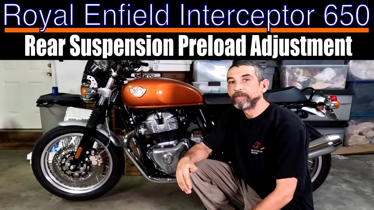 Royal Enfield Interceptor 650 - Preload Adjustment