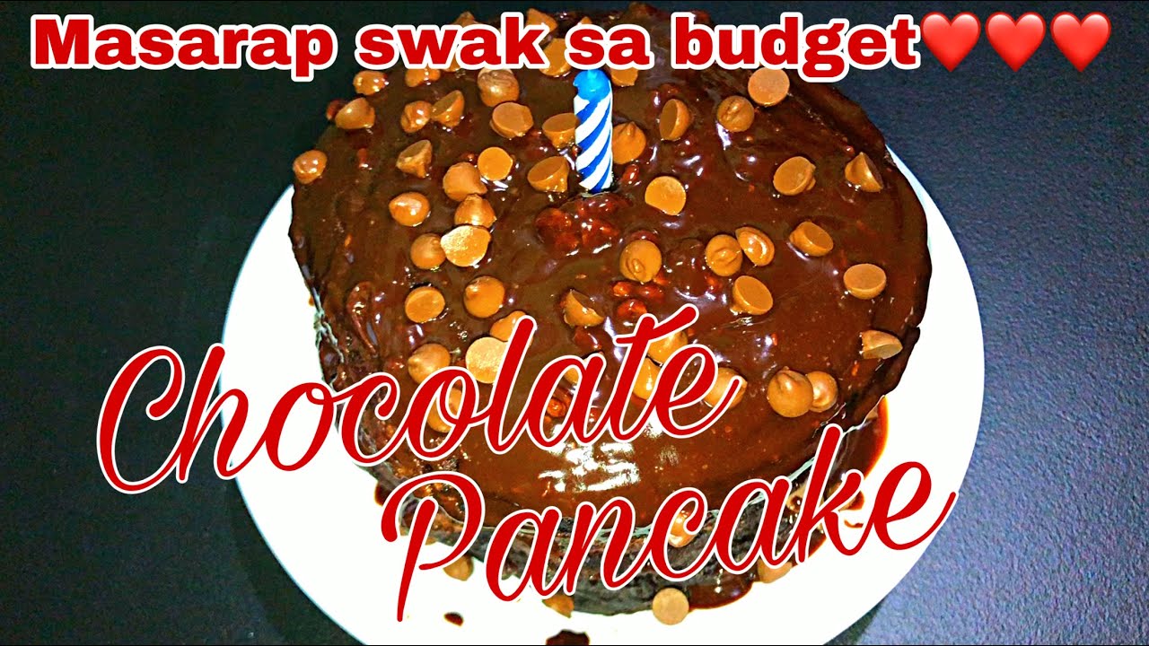 Masarap at Swak sa budget Chocolate Pancake | Pwede ngayong Valentines Day or Anyday