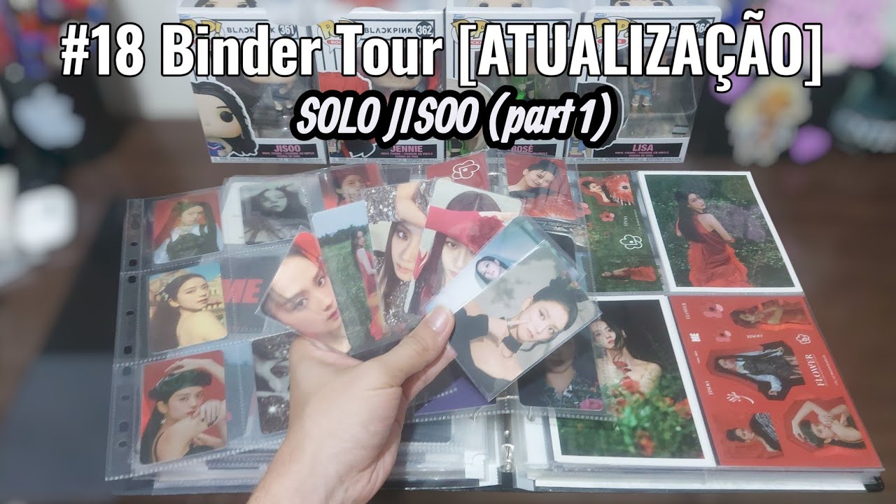 #18 Blackpink Binder Tour [Solo Jisoo] - Atualização Part 1