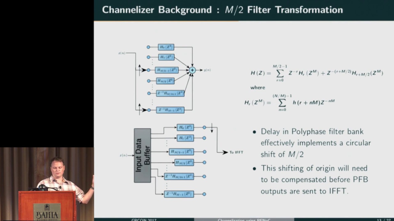 GRCon17 - Real-Time Channelization Using RFNoC Infrastructure - Philip Vallance