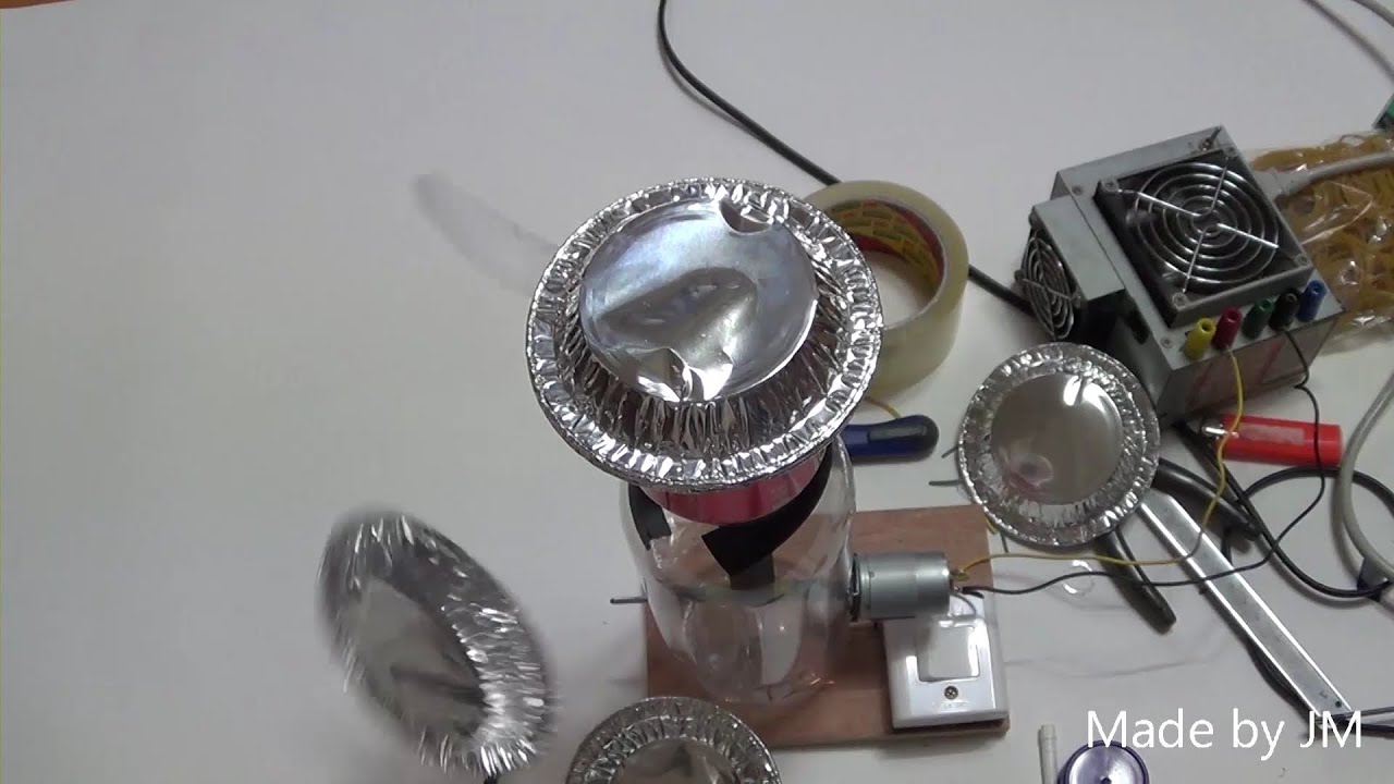 How to make a Van de Graaff generator (electrostatic generator)