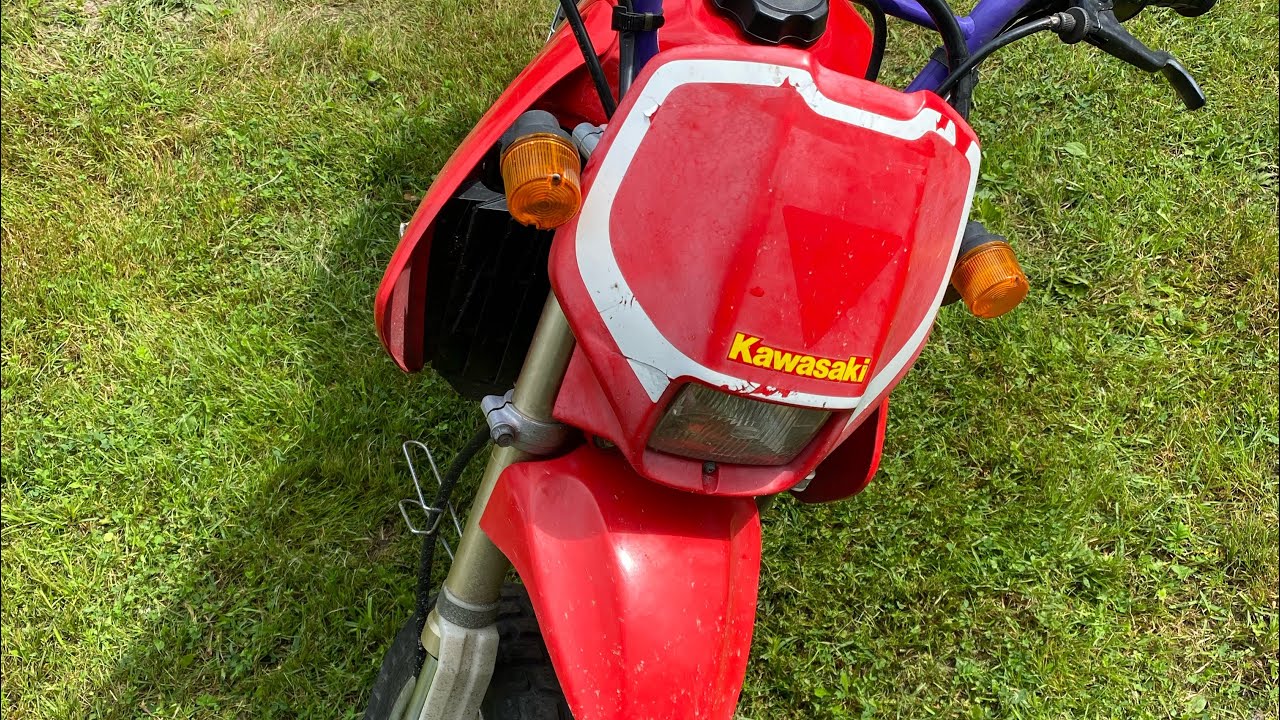 Обзор на Kawasaki ksr 50 1994 года