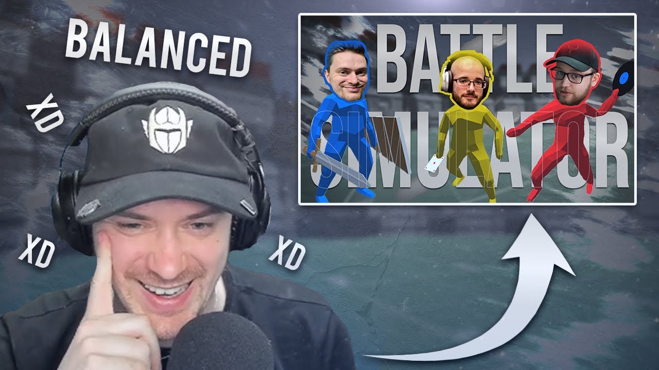 Herdyn reaguje na můj Battle Simulator