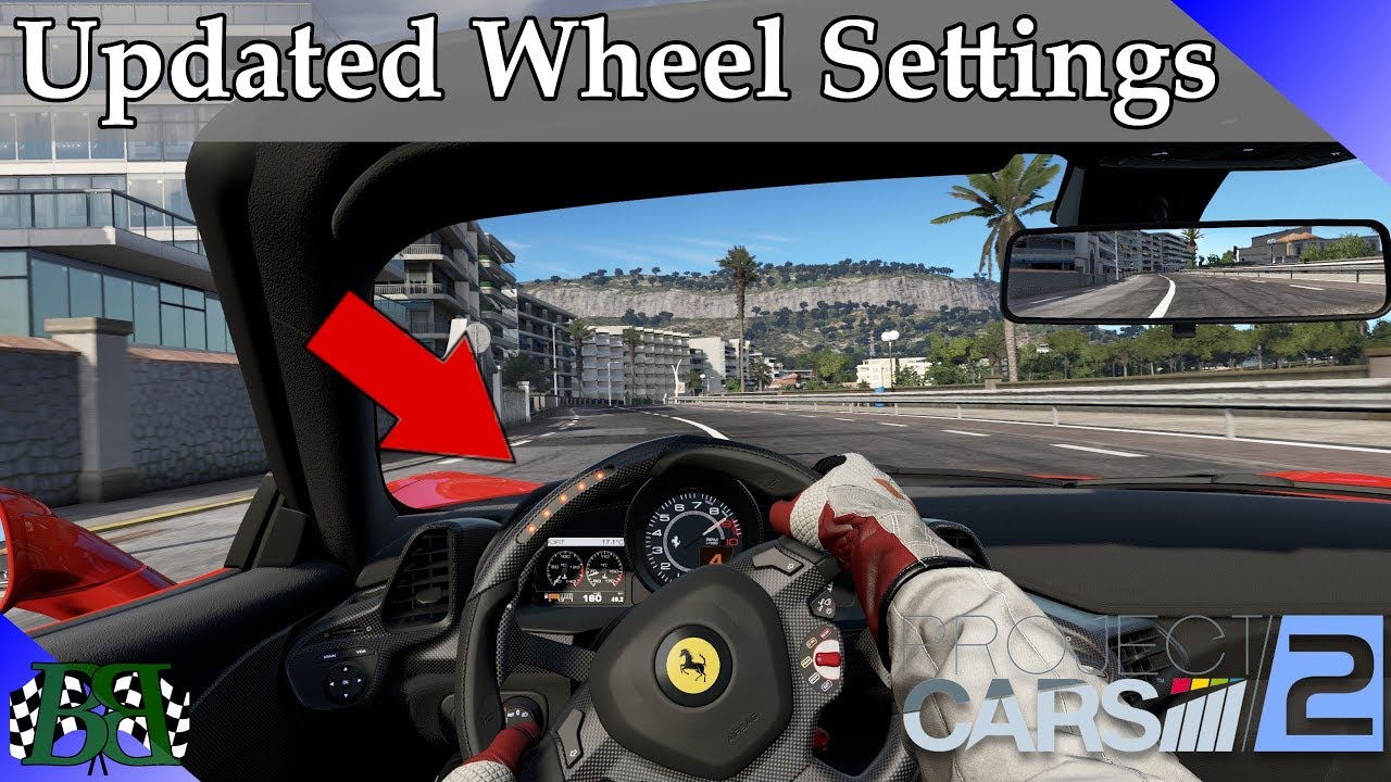 Updated Project Cars 2 Steering Wheel Settings and Force Feedback (FFB) Settings
