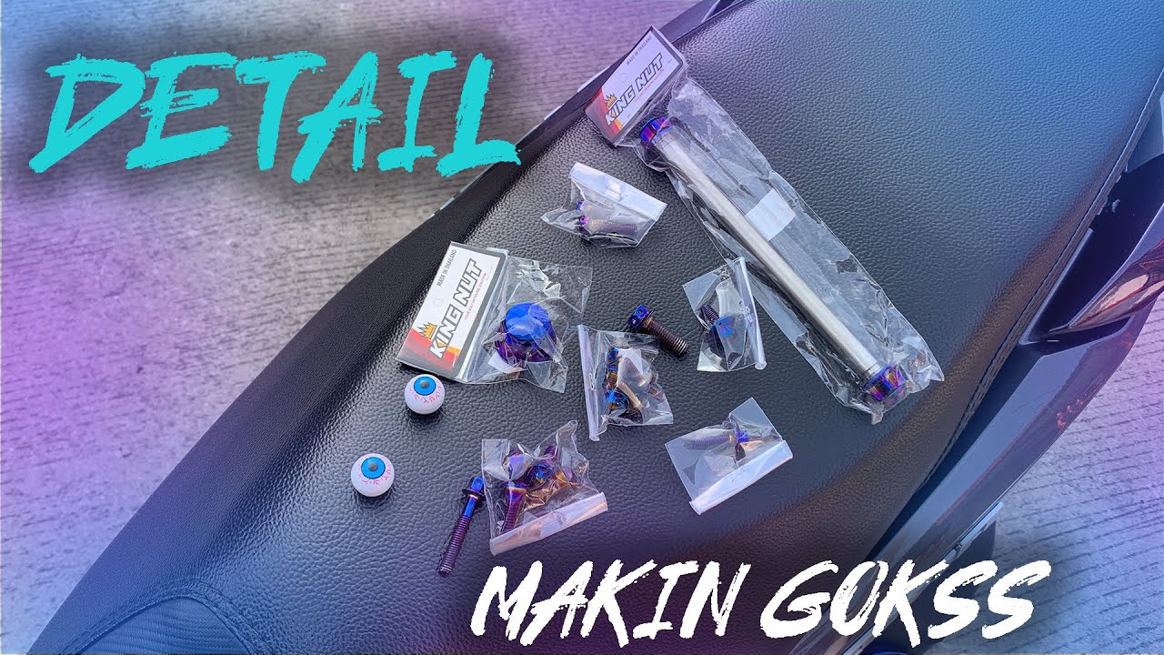 PROJECT VARIO EP. 18 - Pasang Baut KING NUT BLUE!!!!!!!