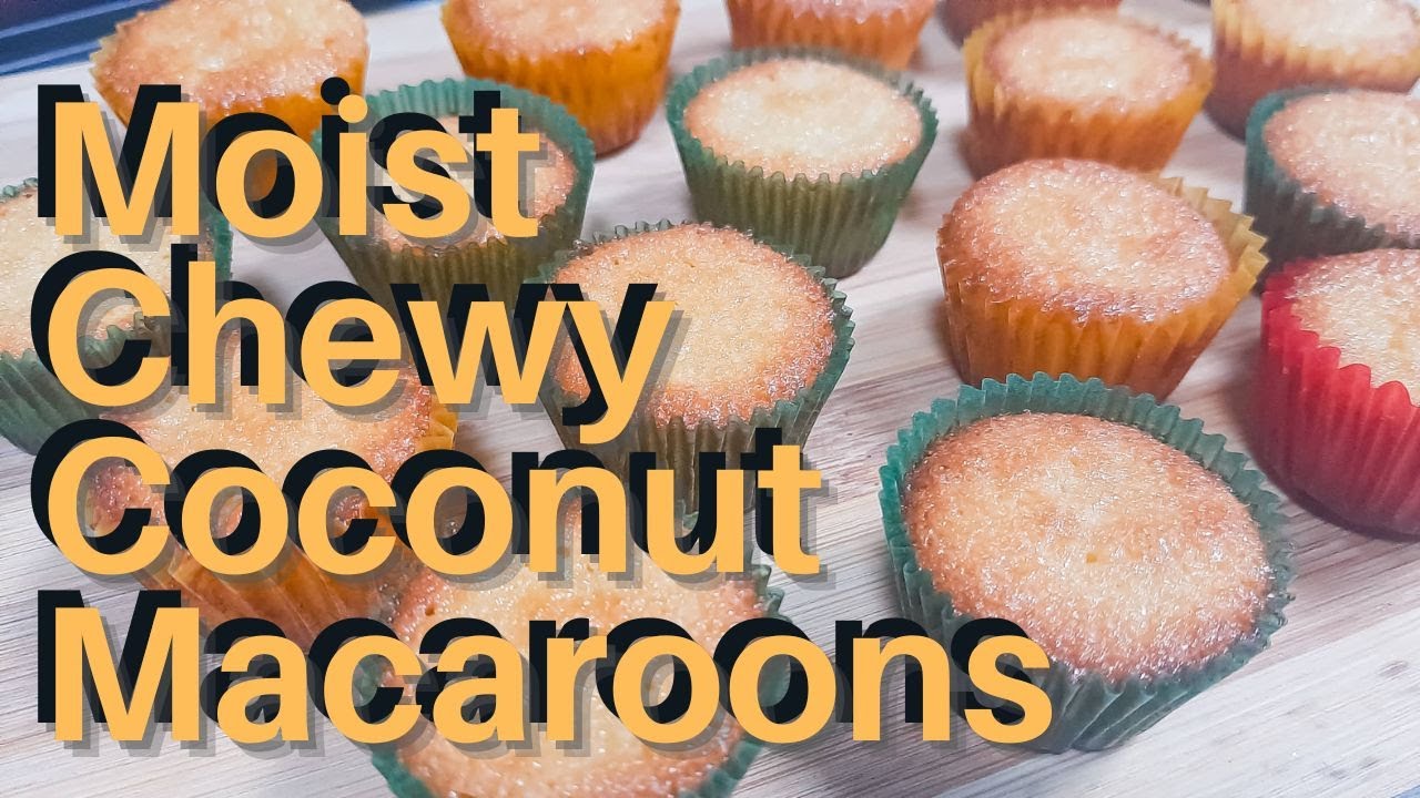 MOIST AND CHEWY COCONUT MACAROONS | EASY RECIPE | Cherry Carpio