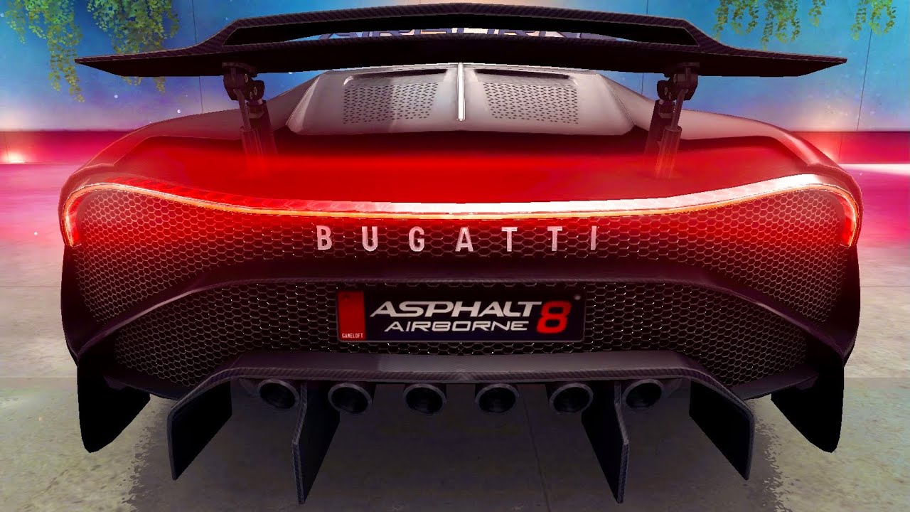 Asphalt 8, Bugatti La Voiture Noire, METAL SEASON, Giving 20, 22, 24 & 26 Advantage Seconds 4K 60fps