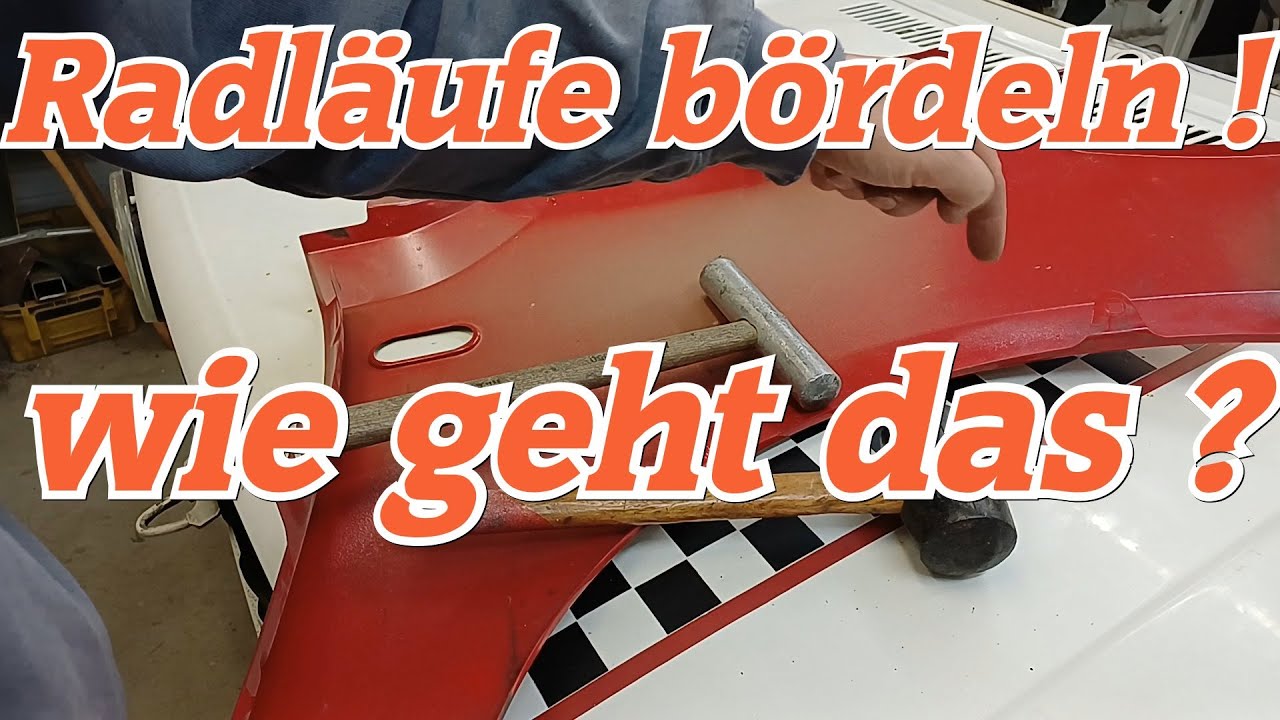 Radläufe bördeln , aber wie ??