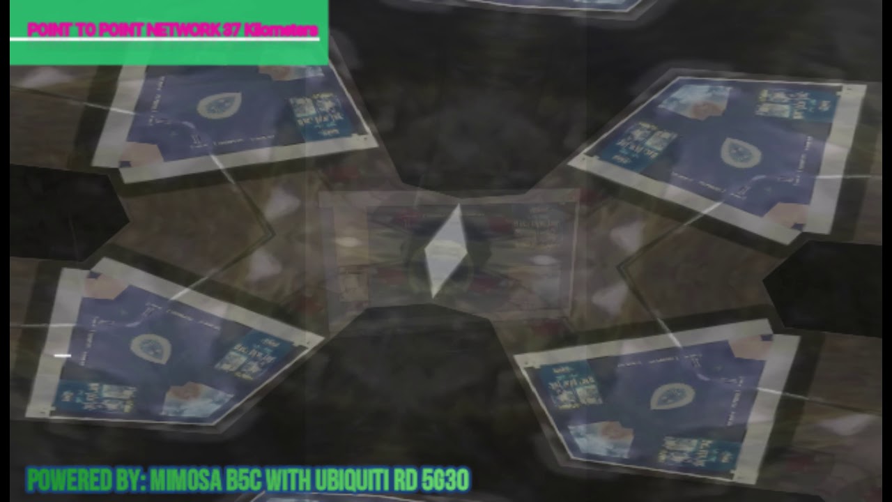 mimosa b5c with ubiquiti RD5G30 antenna 37km