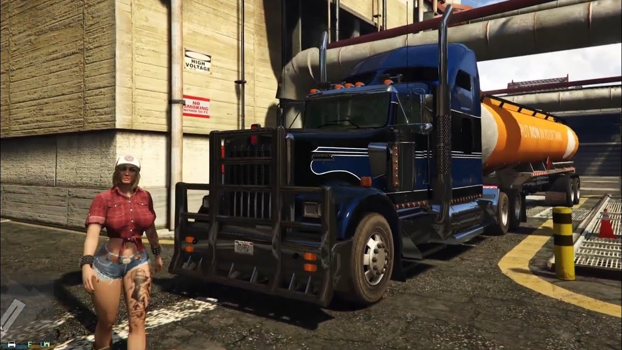 GTA V Kenworth W900 Mod