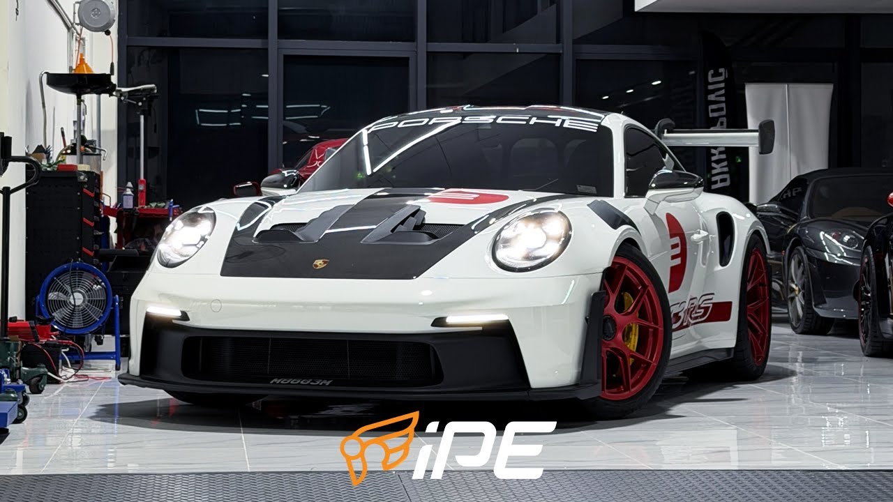 Porsche 911 GT3 RS IPE Titanium exhaust | Weissach Package 992 GT3 RS