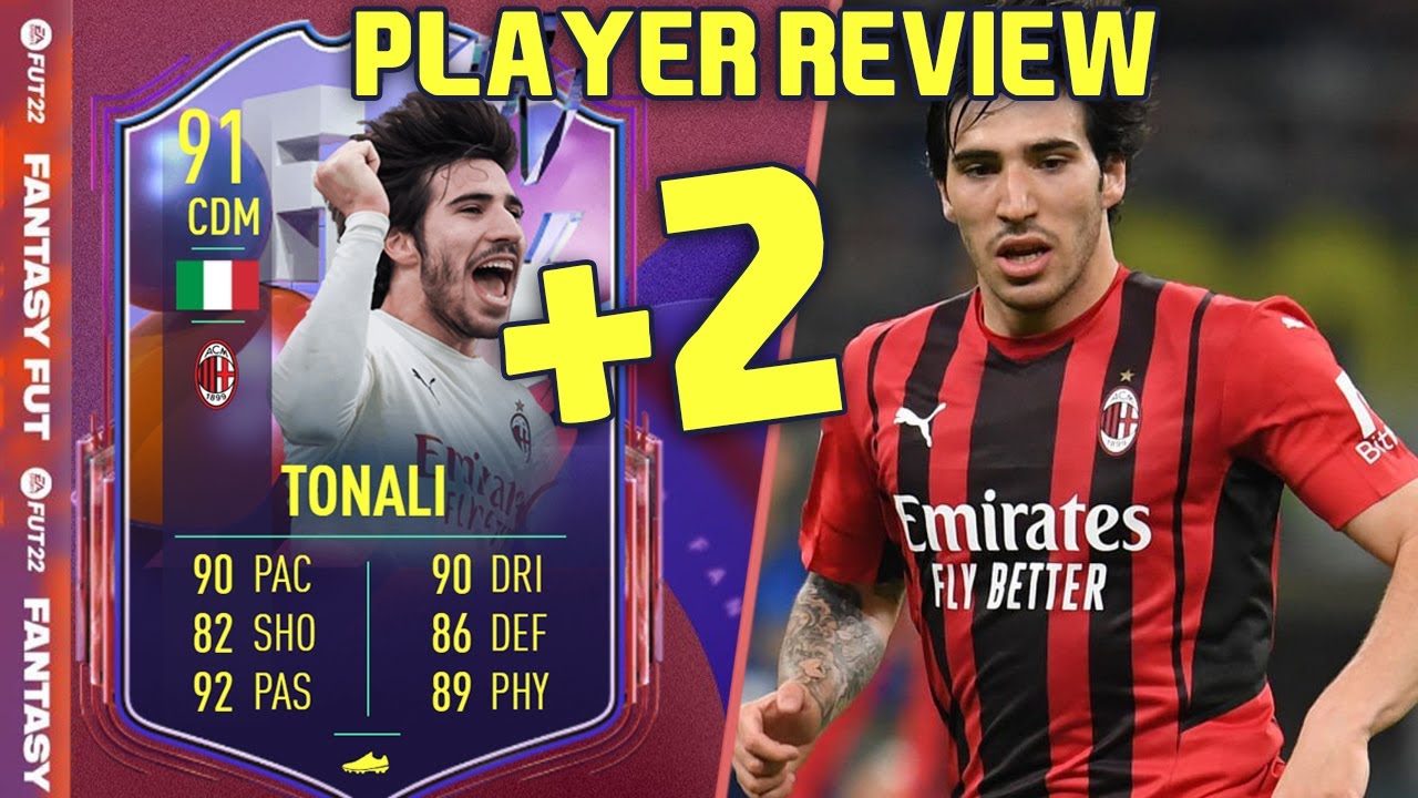 INSANE UPGRADE! 🔥 91 FANTASY FUT TONALI PLAYER REVIEW! FIFA 22 ULTIMATE TEAM