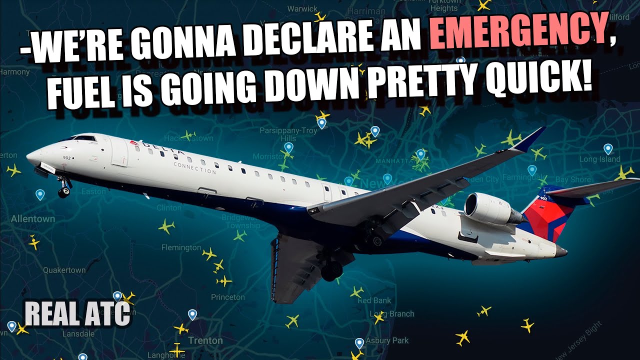 Fuel Leak after Takeoff. Endeavor CRJ-900 . REAL ATC