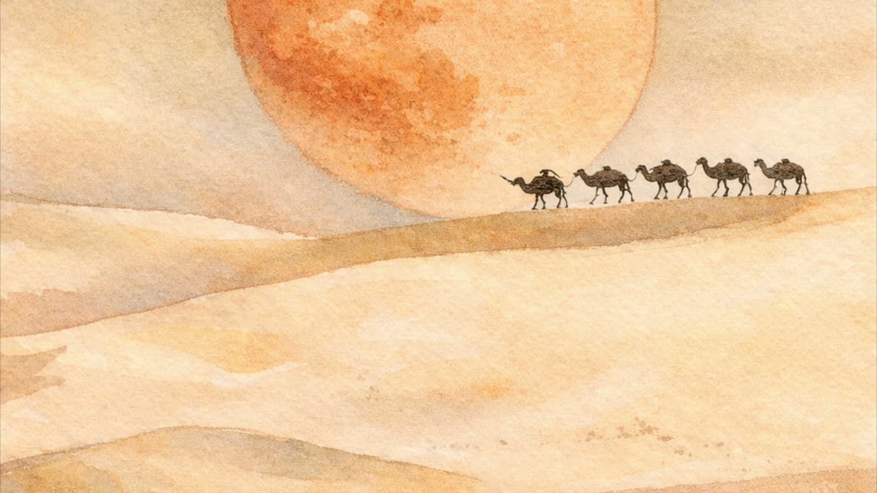 It never rains in the desert 
