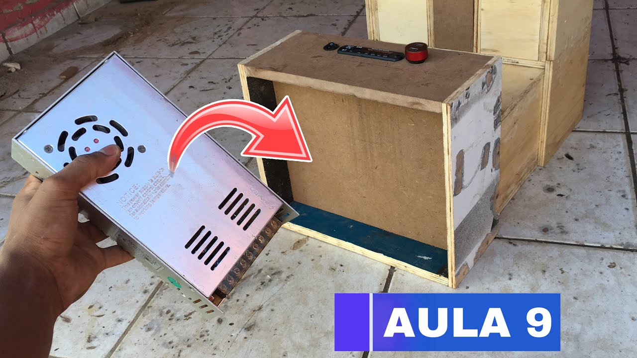 Faça um RACK FIXO para qualquer mini paredão