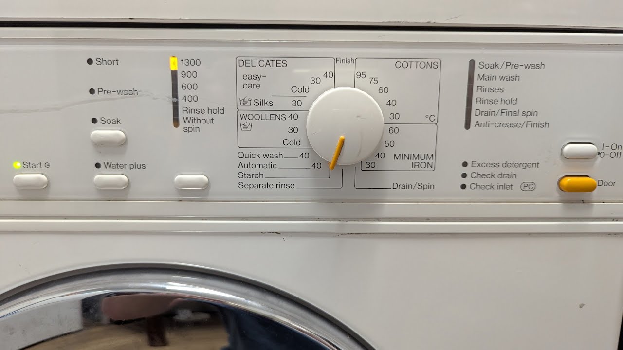 miele W504 - starch
