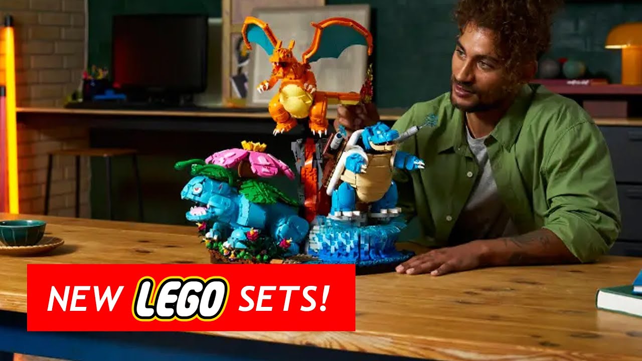 New LEGO Set : Venusaur, Charizard and Blastoise (72153)