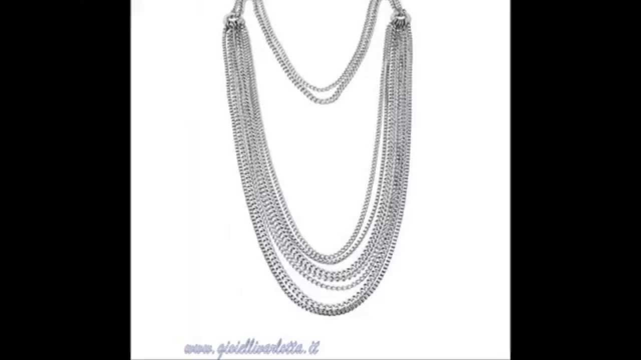 2JEWELS Collana lunga in acciaio Rock - Gioielli Varlotta