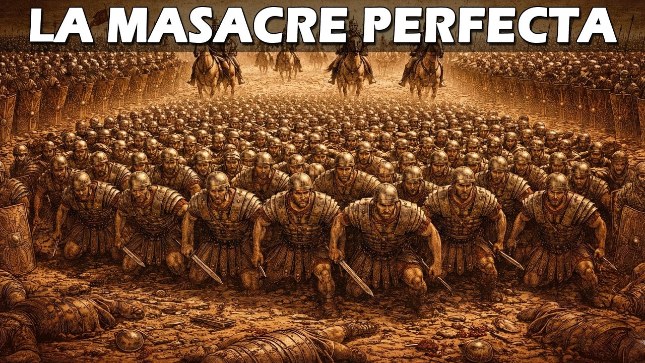 El DÍA que Aníbal DESTRUYÓ a Roma: La Masacre de 70 000 Hombres