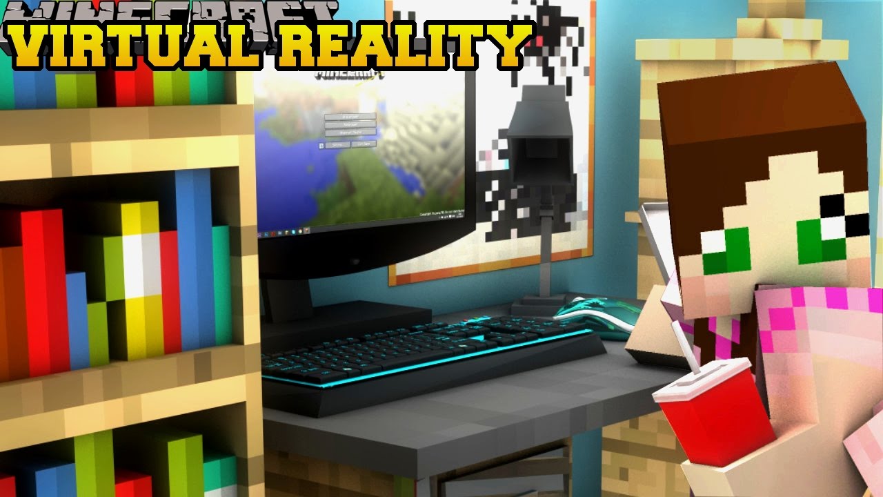 Minecraft: VIRTUAL REALITY - THE VIRUS - Custom Map