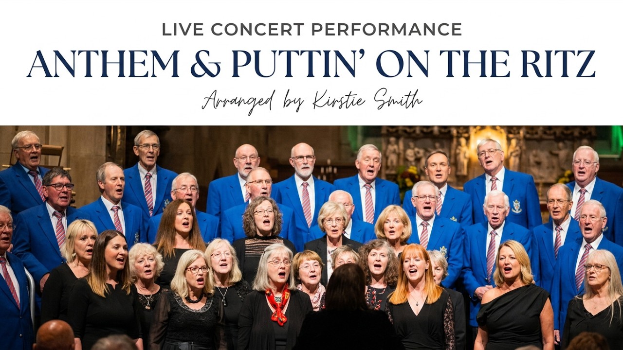 ANTHEM & PUTTIN' ON THE RITZ | Swindon Male Voice Choir & Splash of Red fundraise in style!