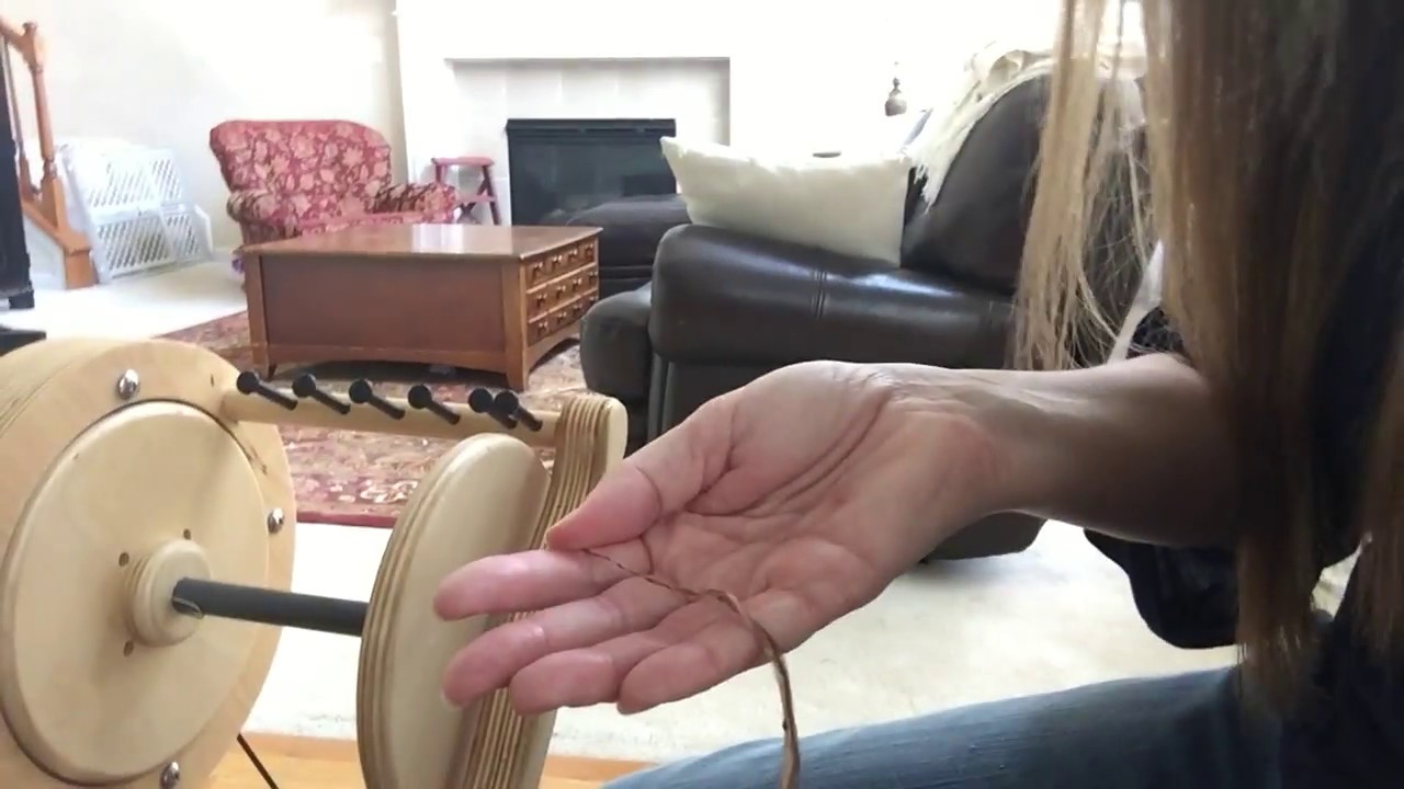 Spinning Silk Hankies