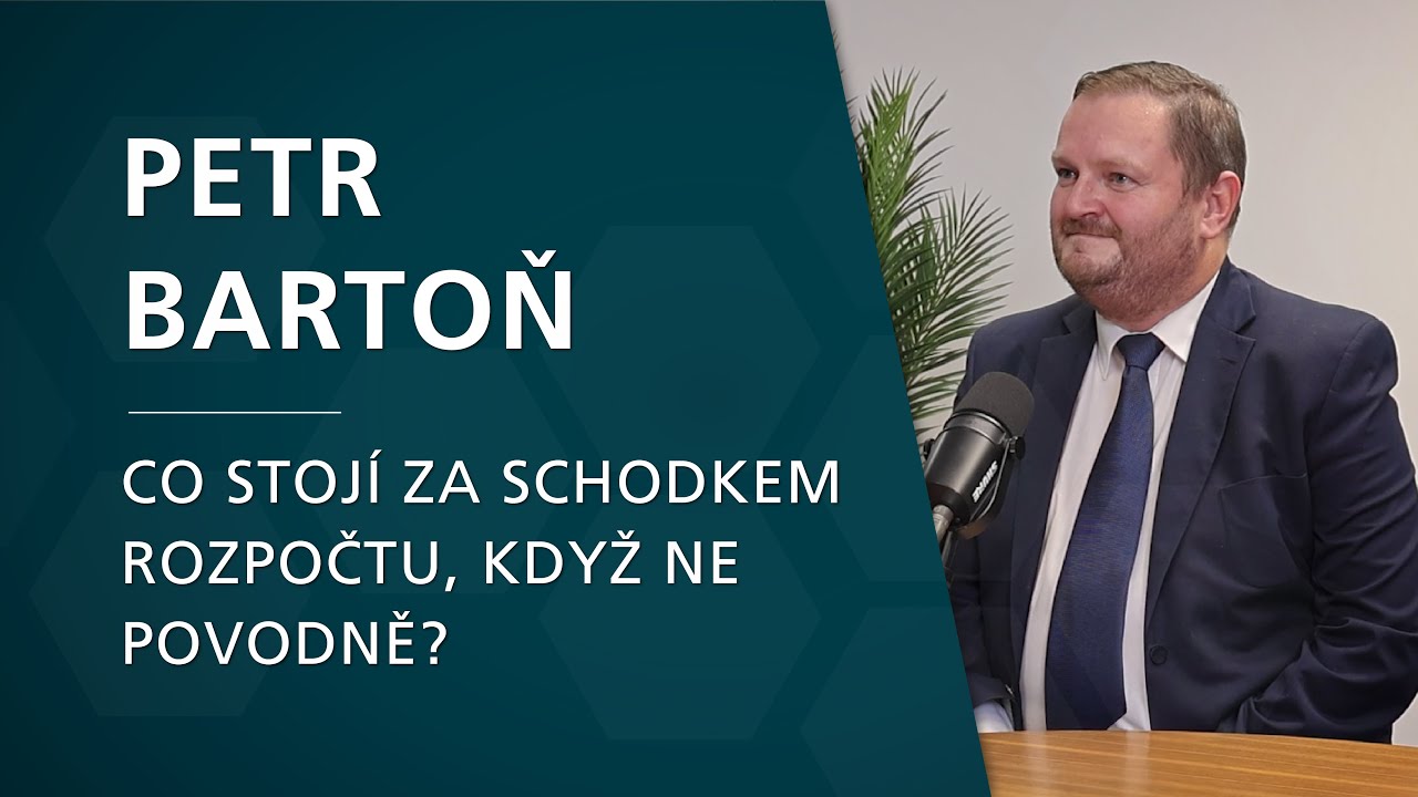 Petr Bartoň: Co stojí za schodkem rozpočtu, když ne povodně?