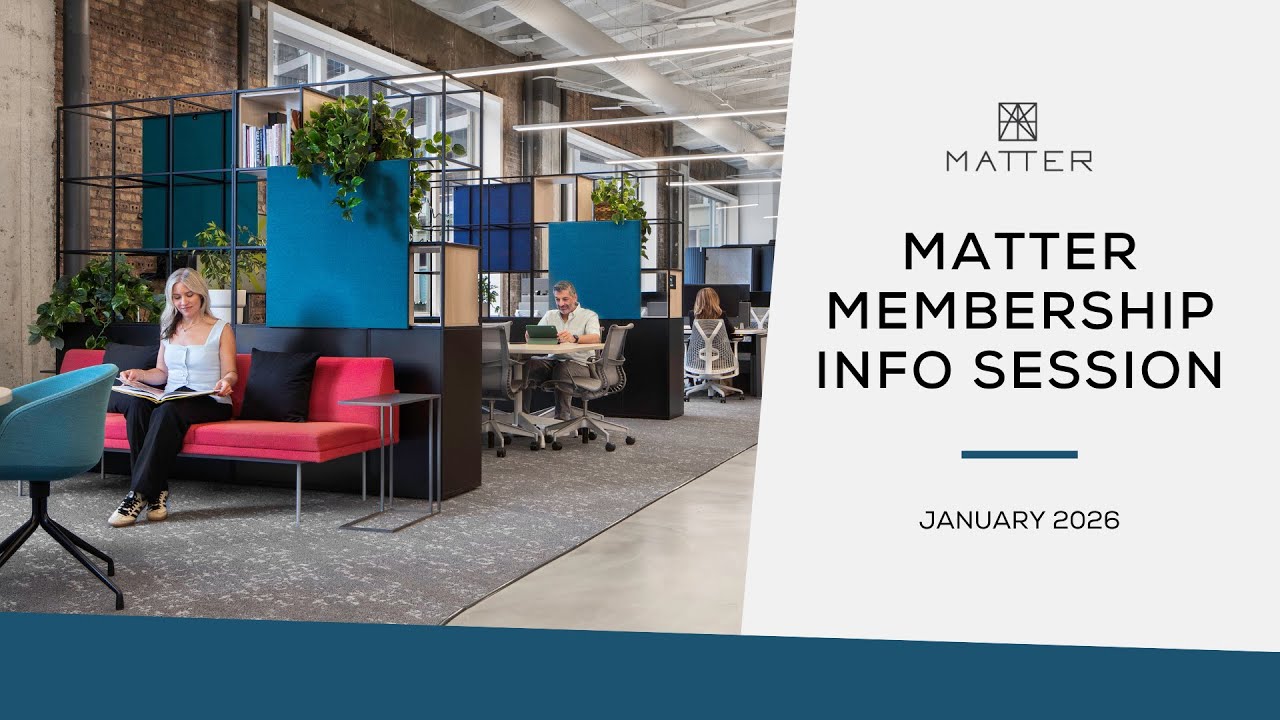 January 2026 MATTER Membership Info Session