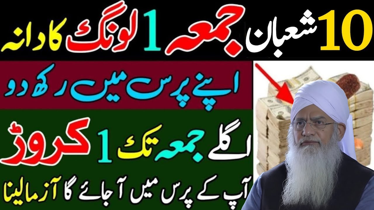 Aaj 10 Shaban | Dusra Jumma | Surah Kausar Ka Wazifa | Jumma Ka Wazifa | Peer Zulfiqar