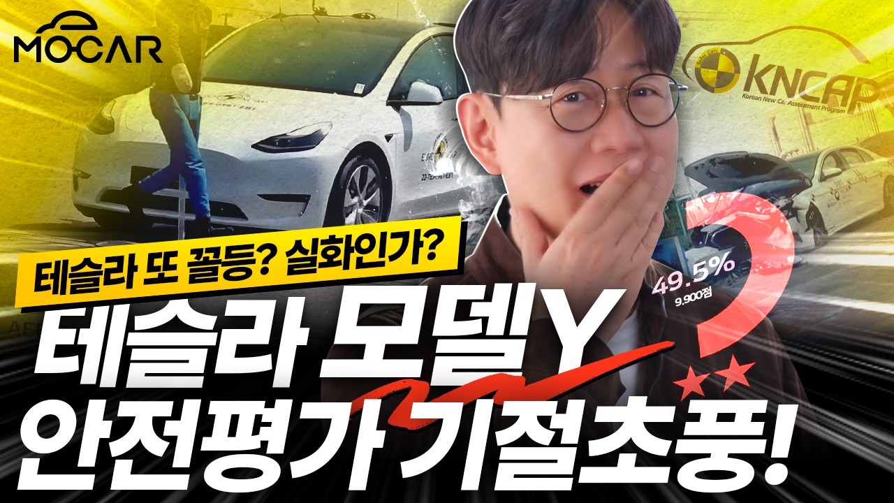 테슬라 꼴등, 싼타페는 1등?...대한민국 안전평가, 왜 미국과 전혀 다를까?