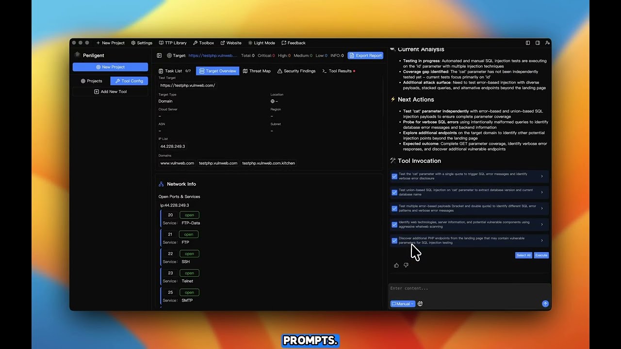 Kali Linux + Claude ? We are building Penligent - Change nature language to precise Security Actions