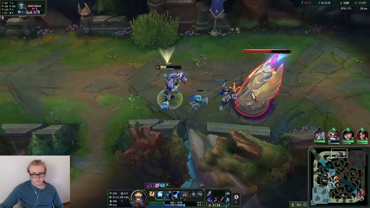 Jayce is my favorite range top counter