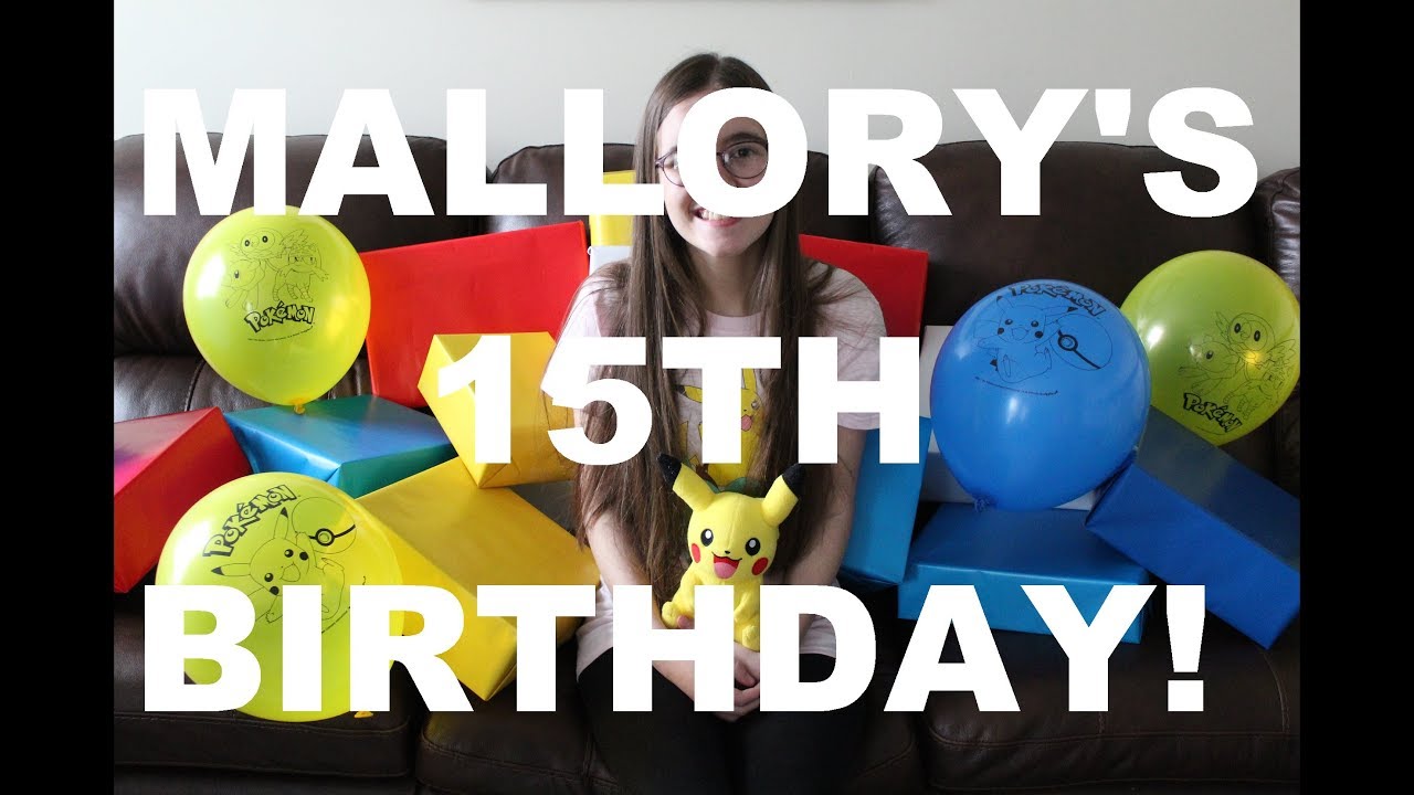 Mallory's 15th Birthday | Pokémon Pikachu Theme | Amanda's Pandas