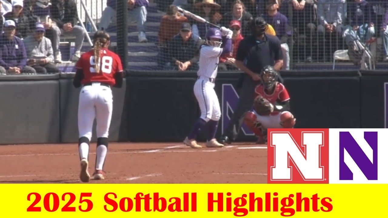 #21 Nebraska vs Northwestern Softball Game Highlights 4 12 2025