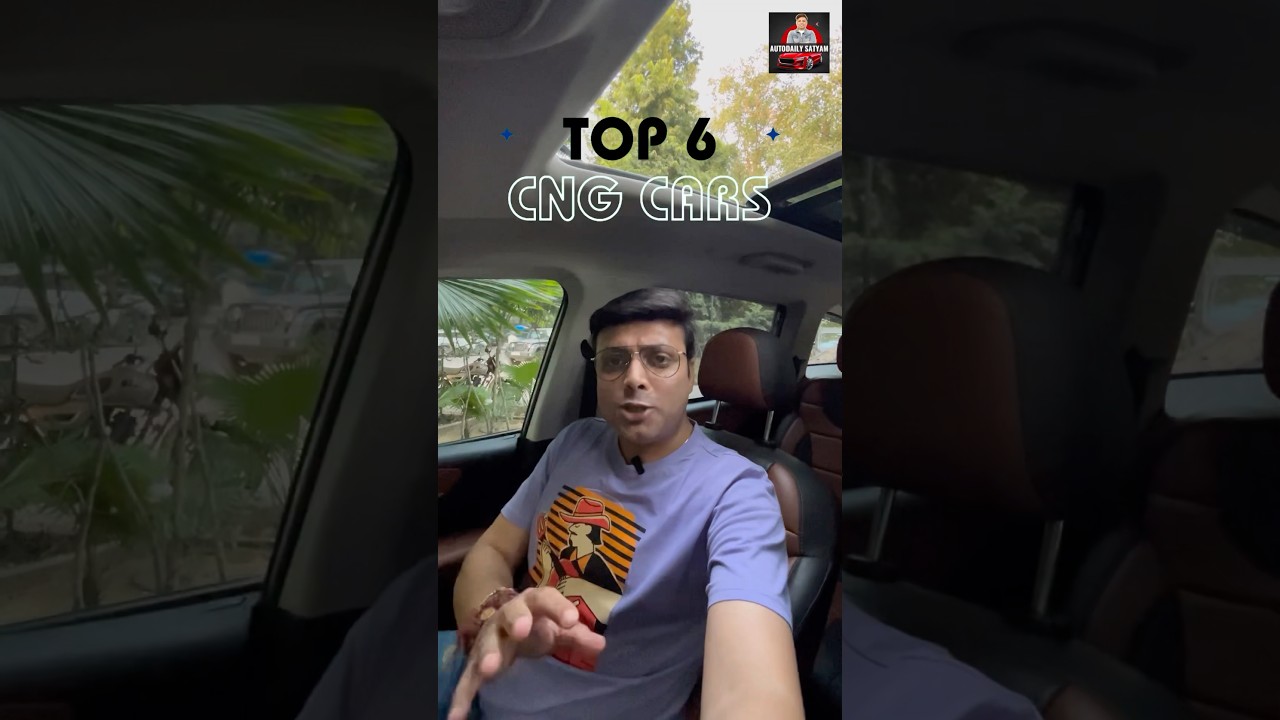 Top 6 CNG Cars with best mileage🔥 
