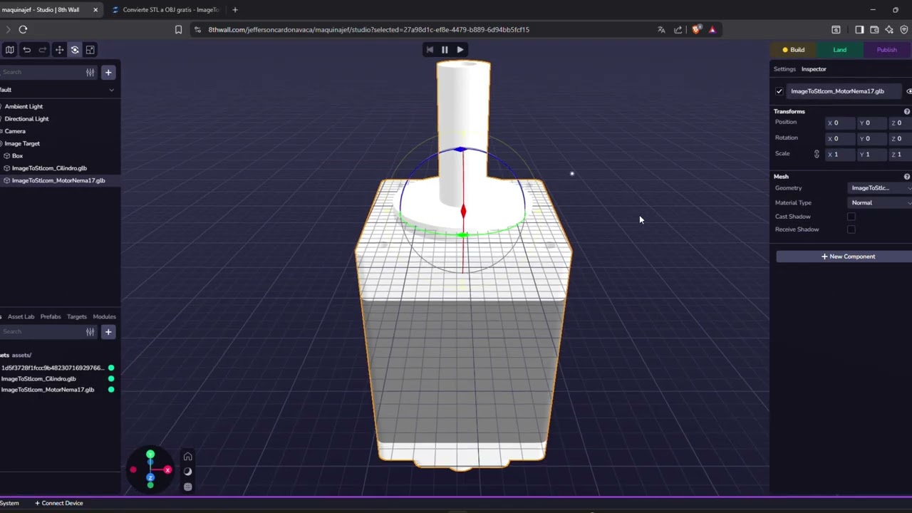 Video tutorial Realidad Aumentada con 8th wall