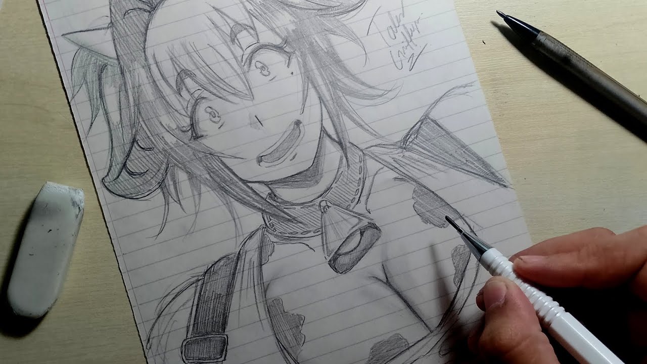 Bell Nee!! 🐮 - Sketching Bell Nee from Kemonokko Tsuushin by JUN - Tales Griffyn