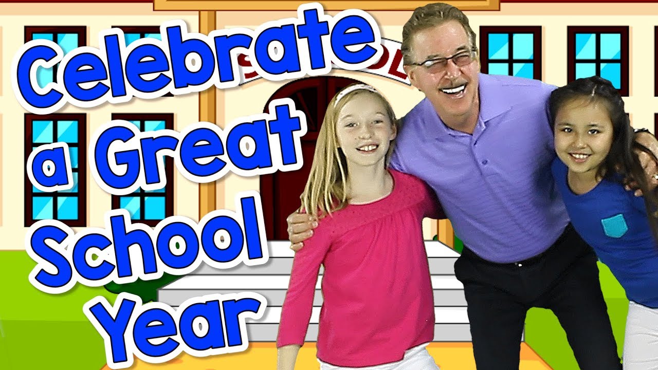Celebrate a Great School Year | Graduation Song for Kids | Jack Hartmann