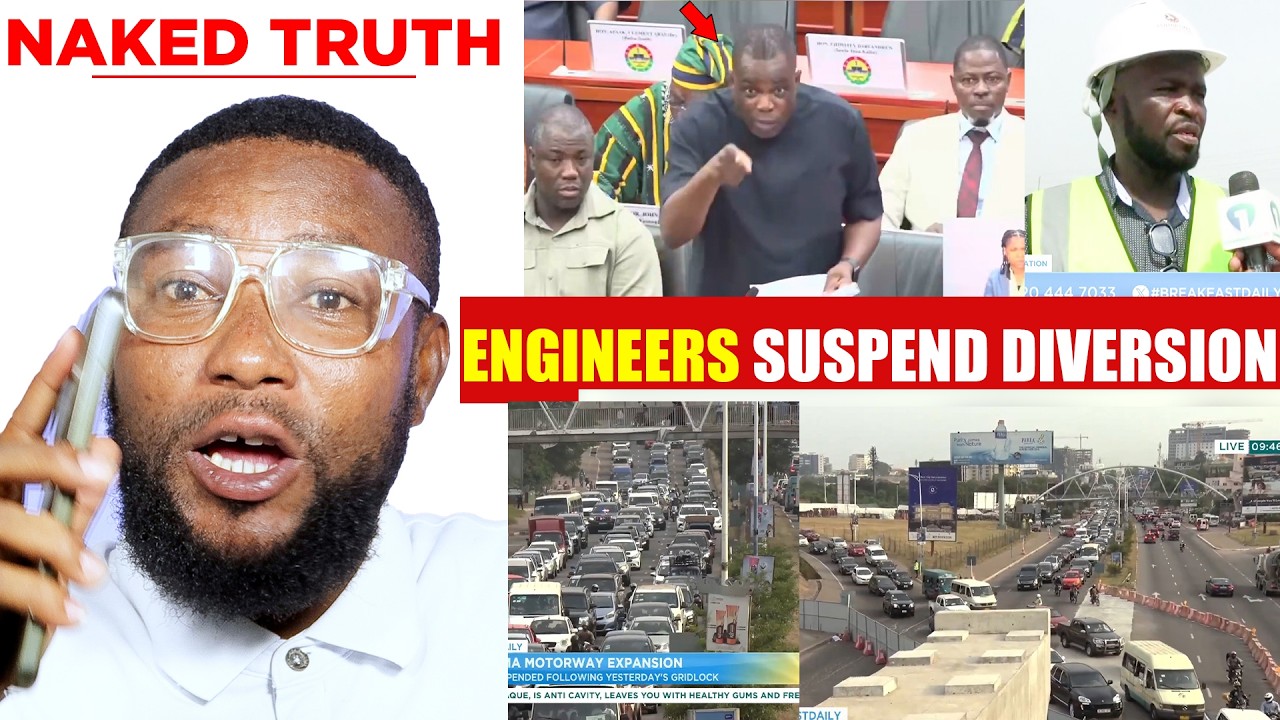 😳Road minister angrily exposes another scandal | Engineers Suspend motorway after Massive Gridlock🔥