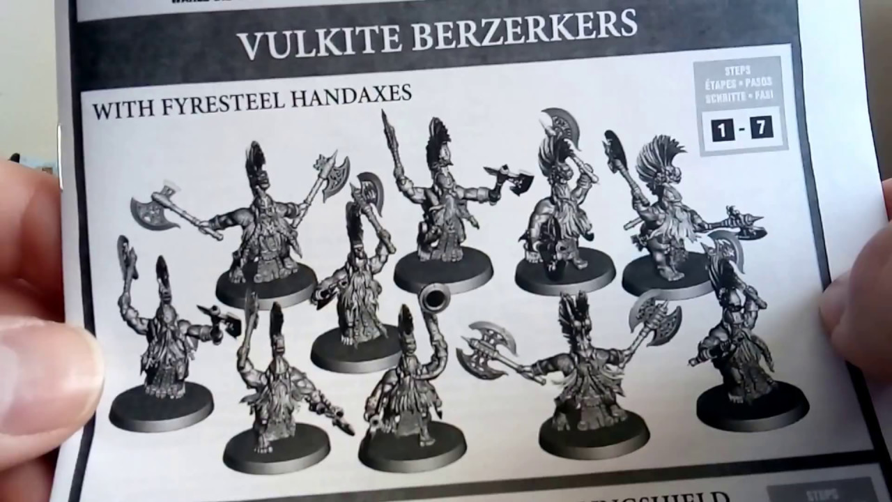 Vulkite berzerkers unboxing and review