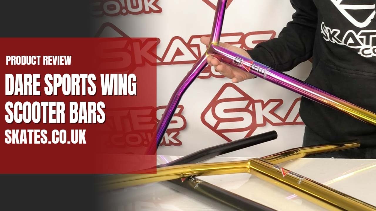 DARE SPORTS WING SCOOTER BARS - 🤩 PRODUCT REVIEW & UNBOXING! - Skates.co.uk