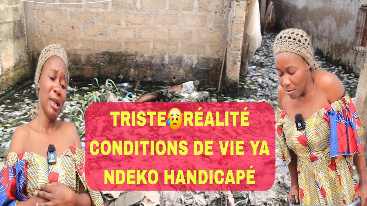 TRISTE 😥 RÉALITÉ CONDITIONS DE VIE YA NDEKO NABISO HANDICAPÉ PASI PE MAWA 
